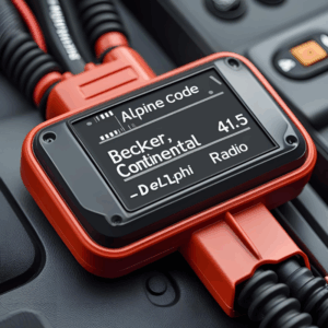 Codice Radio – Alpine, Becker, Continental, Delphi, Panasonic
